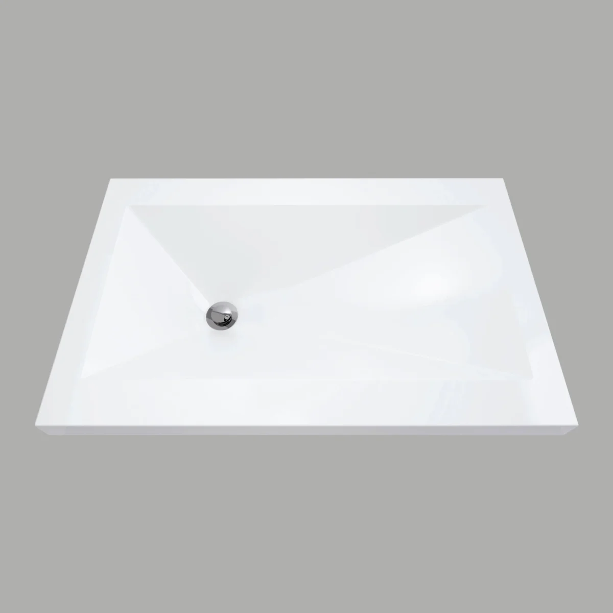 Lavamanos de sobreponer con mueble blanco Lavamanos de sobreponer con mueble