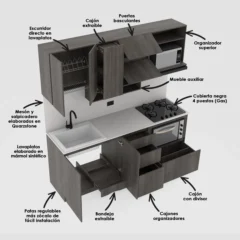 Cocina-GEOS-210X60cm-Carbono-Blanco-Polar-Desc-KOA-63-WEB