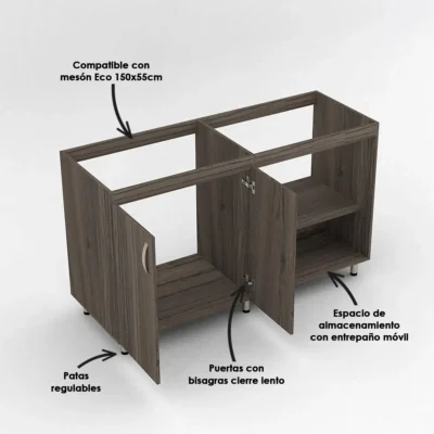 Mueble inferior para cocina