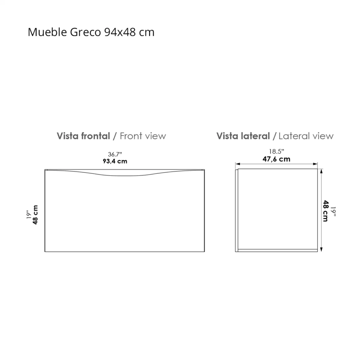 Greco-94x48-SPlanos-WEB Mueble para lavamanos planos