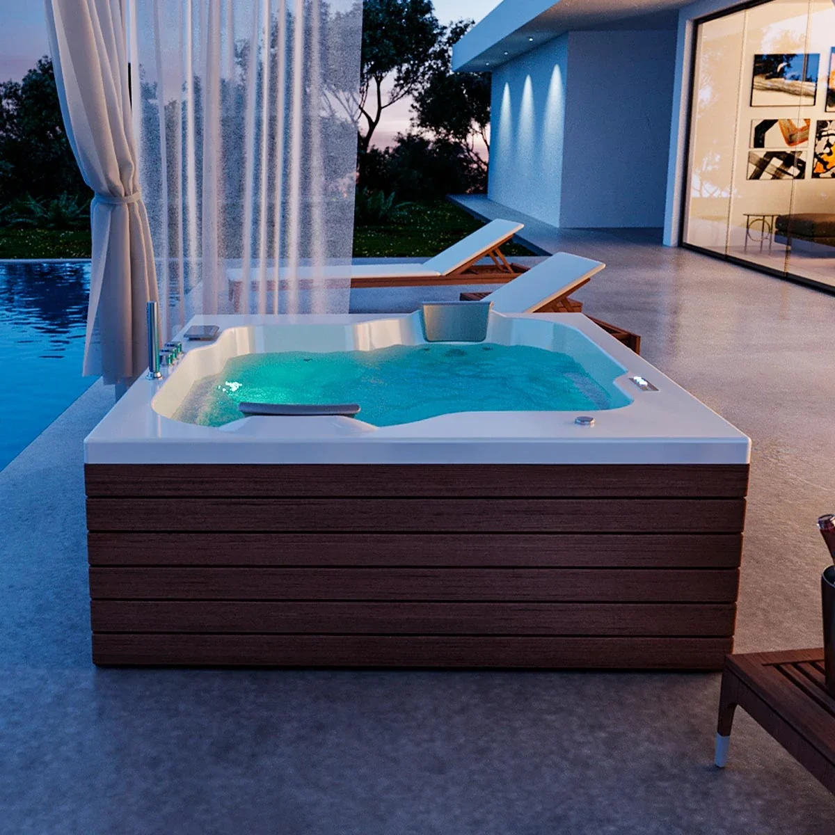 ¿Buscas Jacuzzi Tipo Isla Portátil de 183X152cm? | #site_title