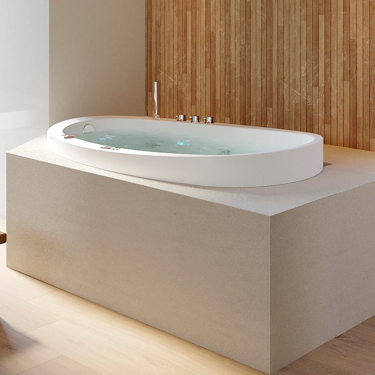 Hidromasaje/Jacuzzi Cataluña de empotrar 170x90cm #separator_sa #site_title