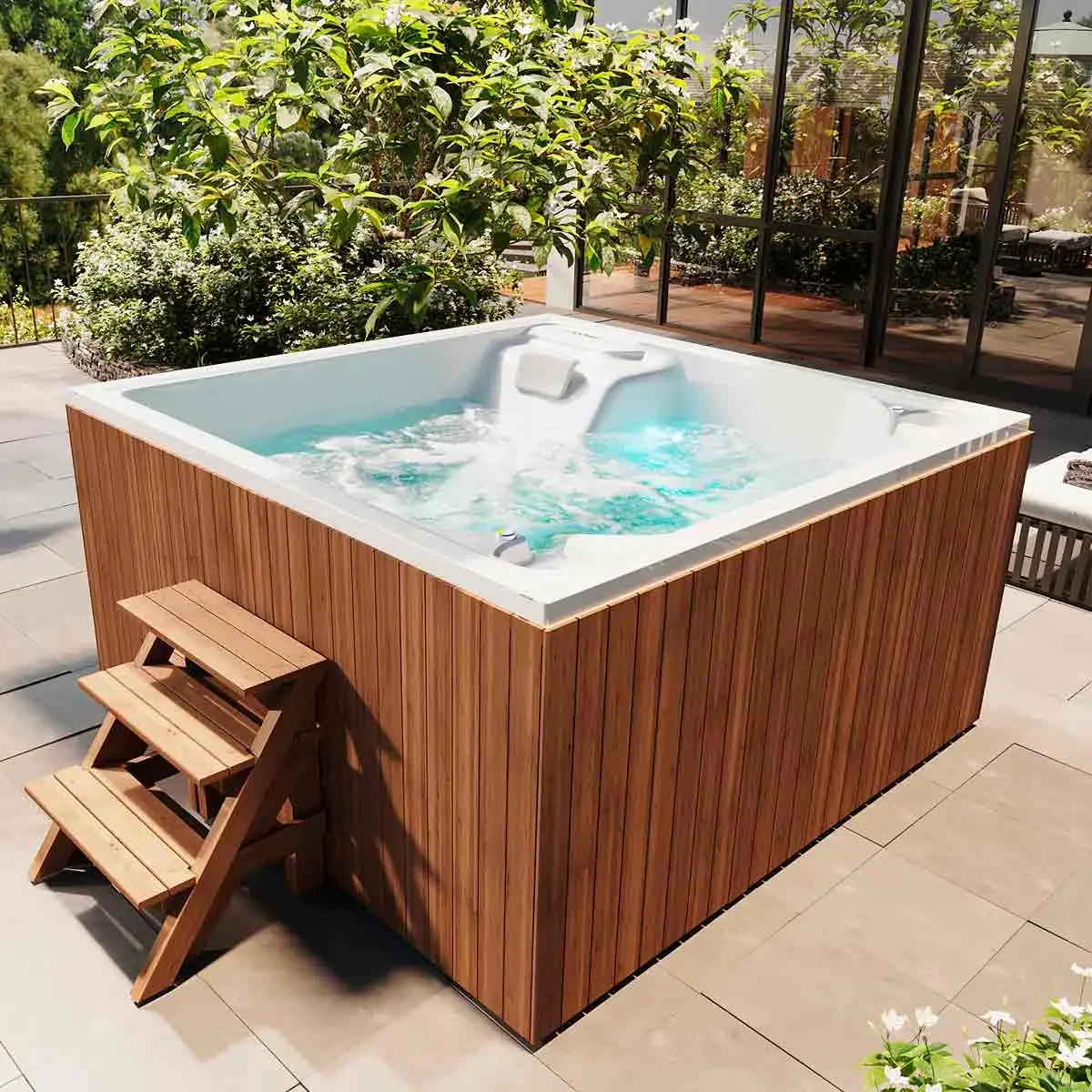 Jacuzzi multipersonal Chatanoogan Spa 200x200cm | #site_title  