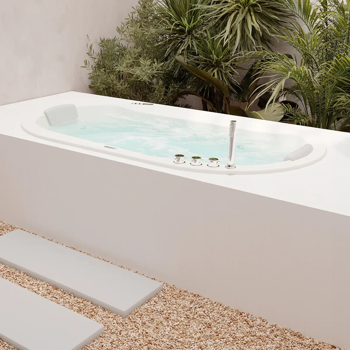 ¿Necesitas Hidromasaje/Jacuzzi de empotrar 189x113cm?