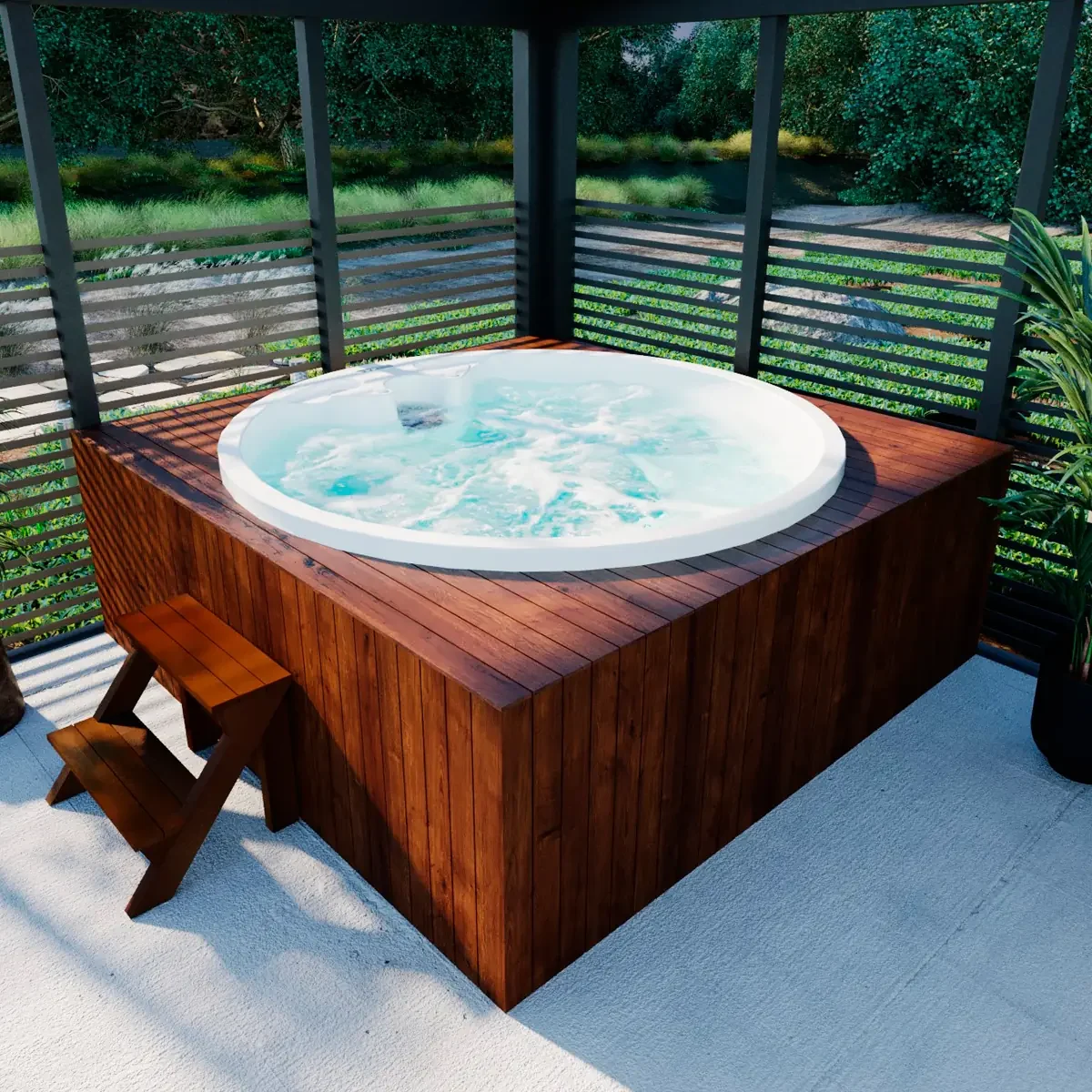 ¿Busca hidromasaje o Jacuzzi para interior o exterior? #site_title