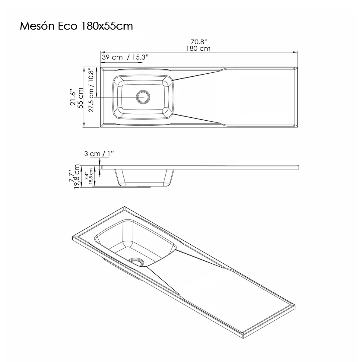 Meson-Eco-180x55cm-sin-perforacion-GC-Planos-WEB Mesón cocina planos