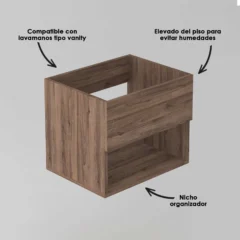 Mueble elevado especificaciones