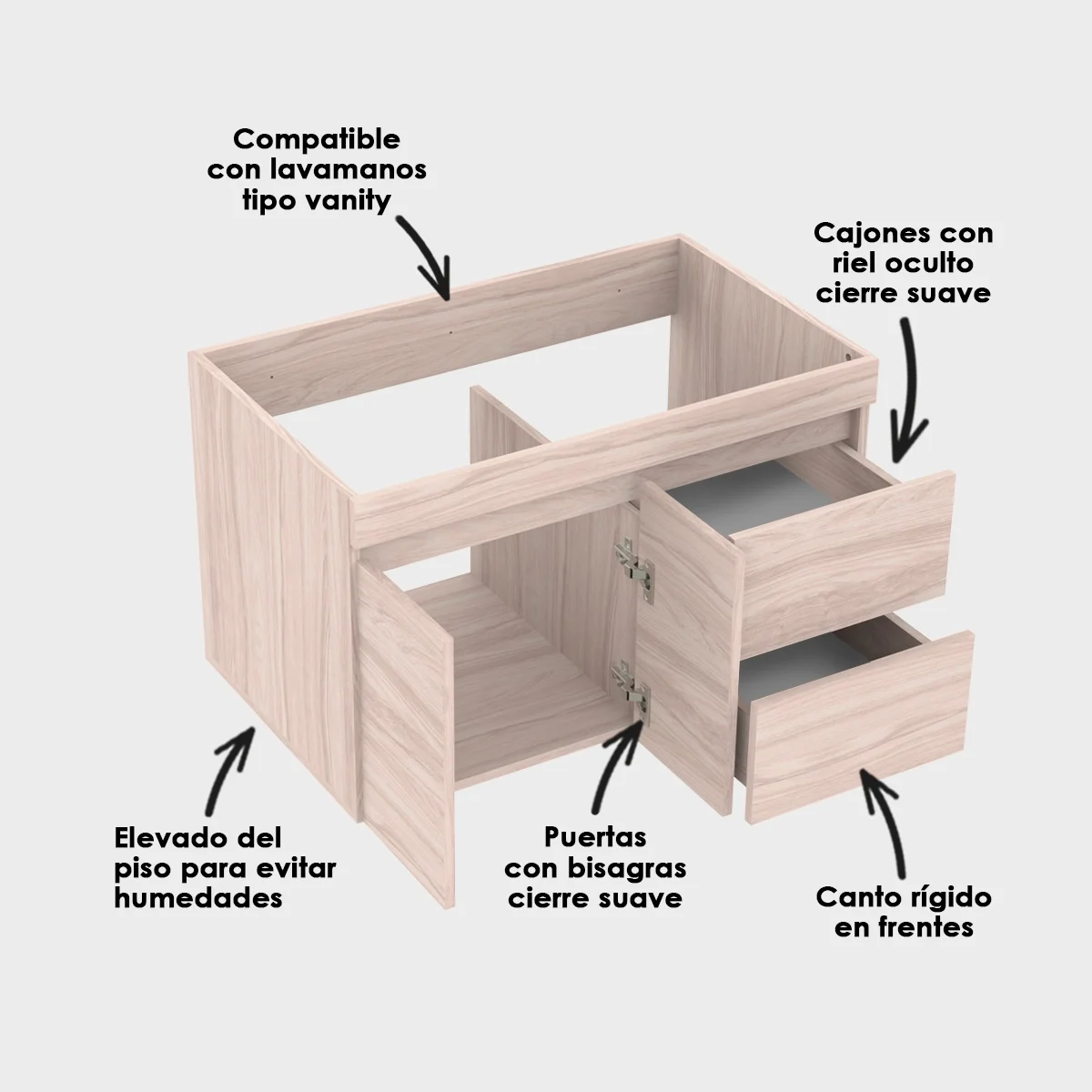 Mueble-Vitelli-79x48-Soder-F-Cinza-Desc Mueble para lavamanos especificaciones
