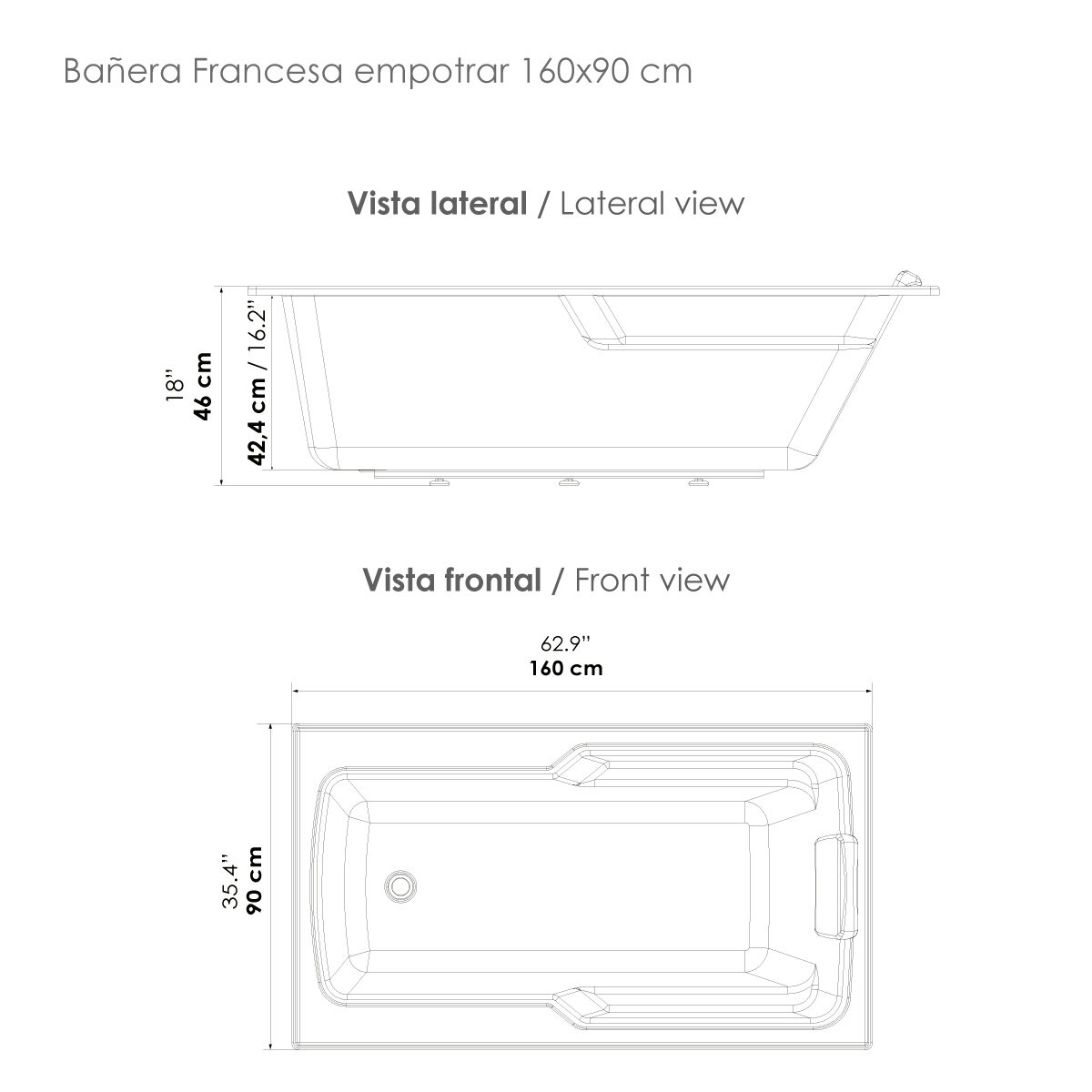 PLANO-WEB-Banera-francesa-empotrar-160x90-1 Hidromasaje