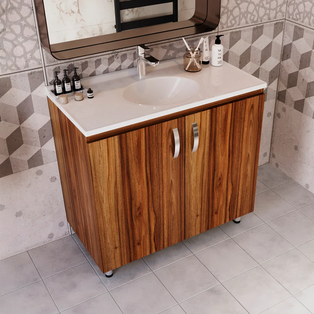 Kit-LVM-Quadratto-Blanco-Basico-piso-Gracia-94x48-Amb-Iso-PC Kit-LVM-Quadratto-Blanco-Basico-piso-Gracia-94x48-Amb-Iso-PC