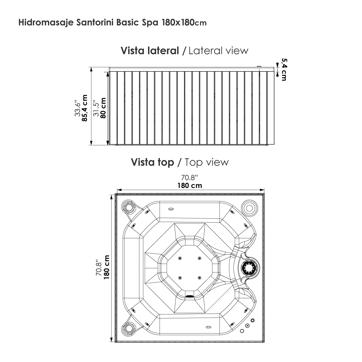 Hidromasaje-Santorini-Basic-Spa-180x180cm-Planos Hidromasaje-Santorini-Basic-Spa-180x180cm-Planos
