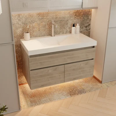 COMBO LAVAMANOS SIENA + MUEBLE MACAO CLASS 94X48cm