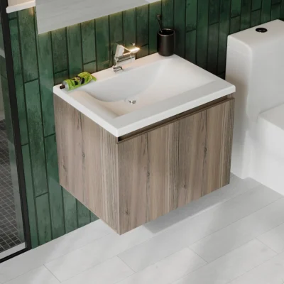 LAVAMANOS TRENTINO + MUEBLE BÁSICO ELEVADO SIN MANIJAS 63X48cm