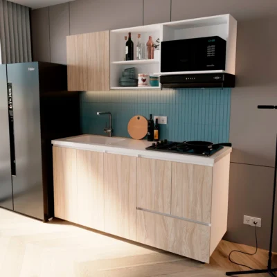 COCINA INTEGRAL ÁGATA / 180x60cm | DISEÑO EXCLUSIVO DE HOMECENTER