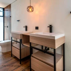 Combo lavamanos con mueble