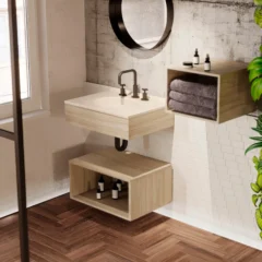 Combo lavamanos con mueble