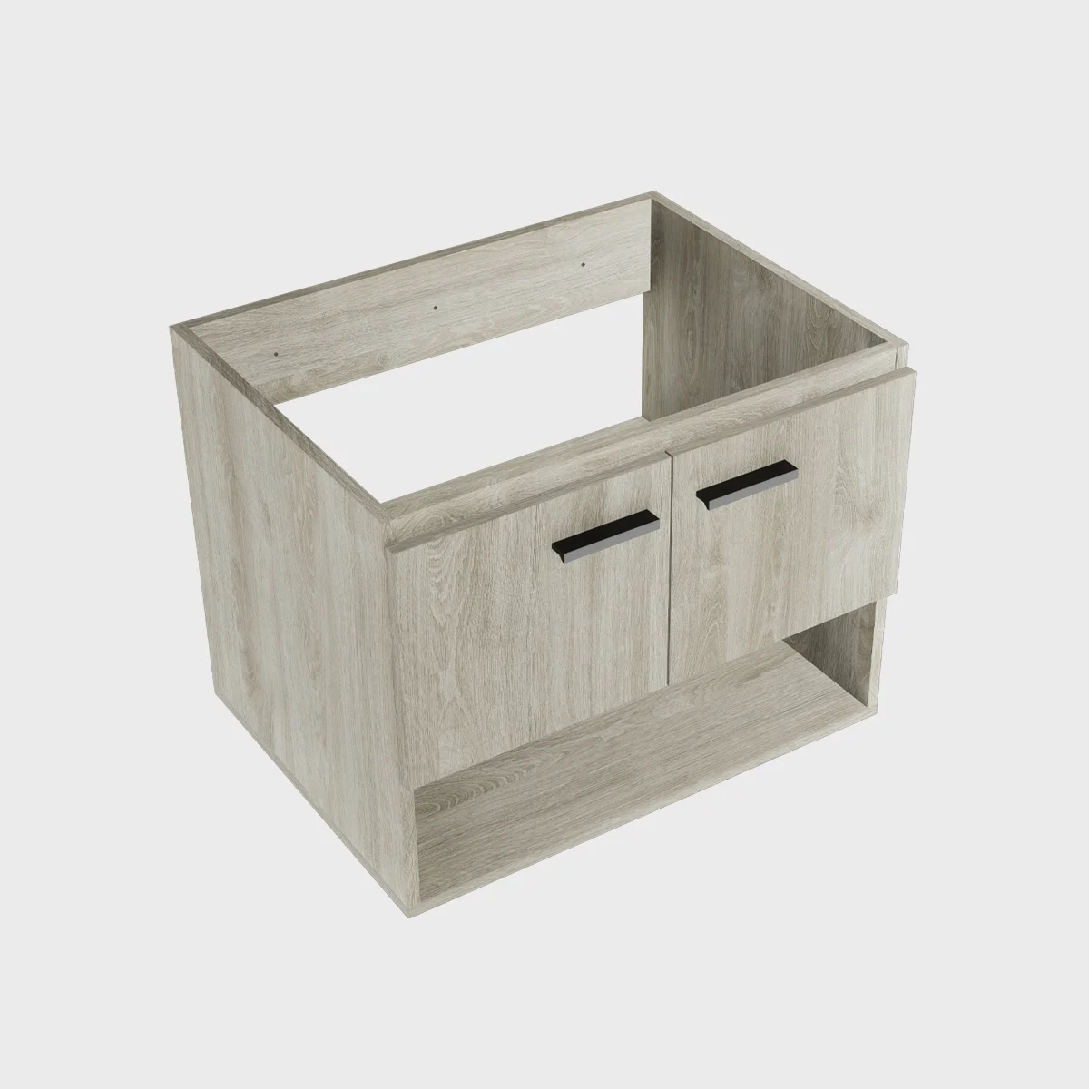 Mueble elevado moderno polock para baño