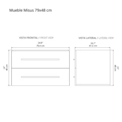Mueble elevado planos