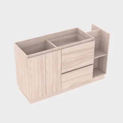 MUEBLE BARRA PARA COCINA GEOS 160x90cm