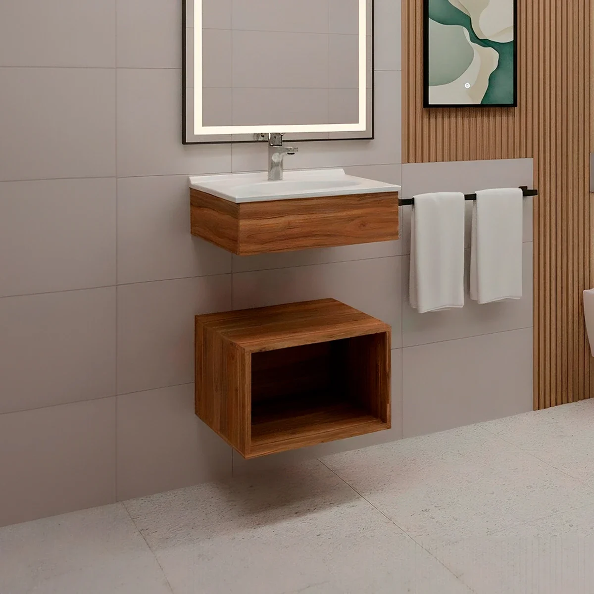 KIT LVM QUADRATTO BLANCO+MBL GODAI-ELEVADO-48×43+CUBO-48 KIT LVM QUADRATTO BLANCO+MBL GODAI-ELEVADO-48×43+CUBO-48